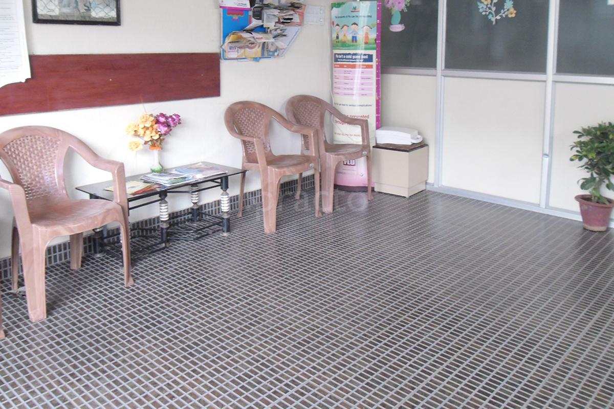 Waiting Area at Samrudhi Clinic Nagarbhavi Bangalore