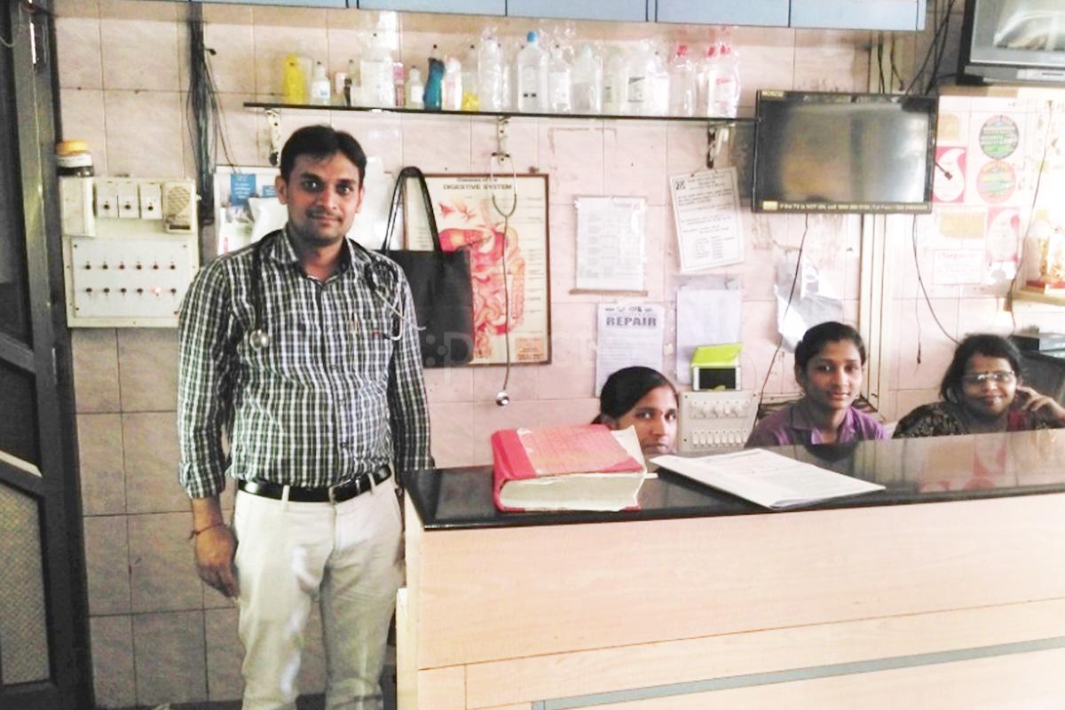 Reception at Sanjivani Hospital Airoli Navi Mumbai