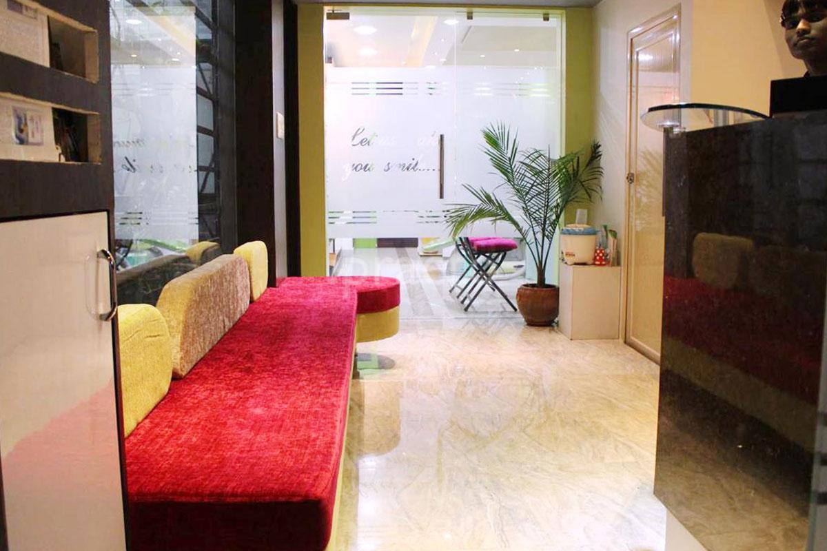 Waiting Area at Sapphire Dental Hospital Orthodontic & Implant Centre Pratap Nagar Housing Board Jaipur