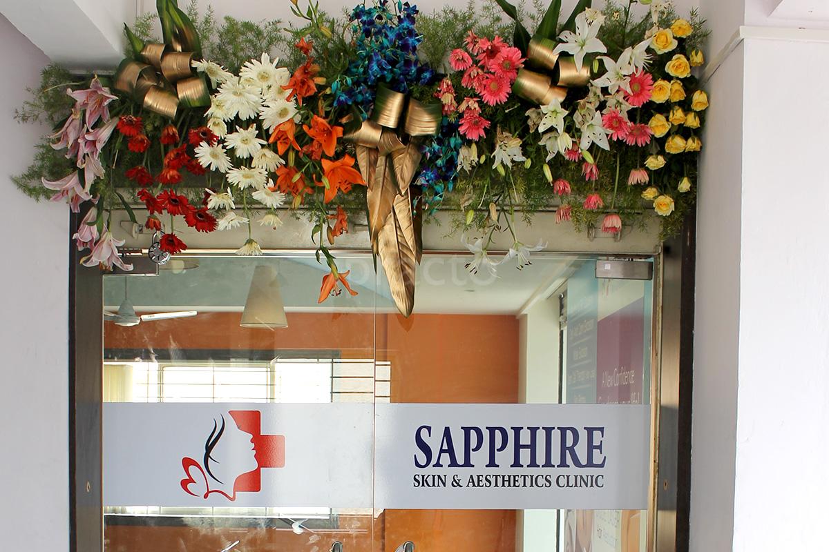 Entrance at Sapphire Skin And Aesthetics Clinic JP Nagar Bangalore