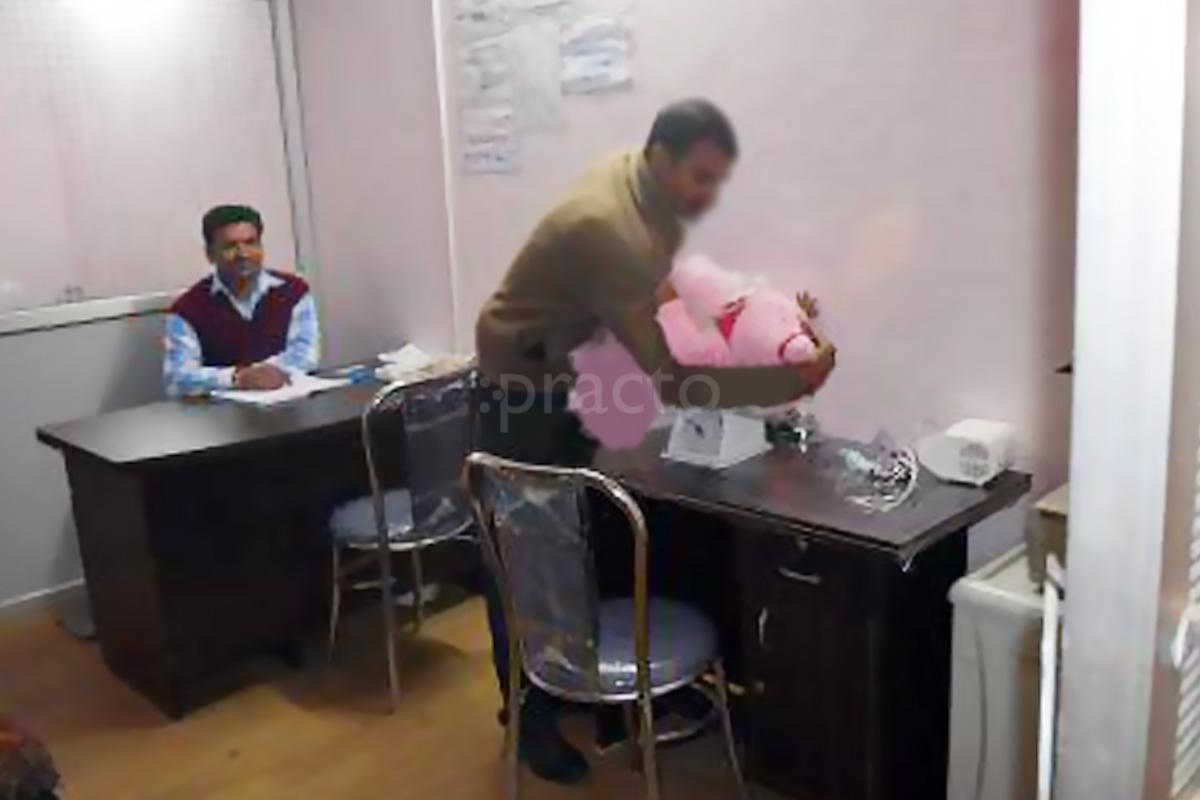 Reception at Sarthak Child Clinic Indira Nagar Lucknow