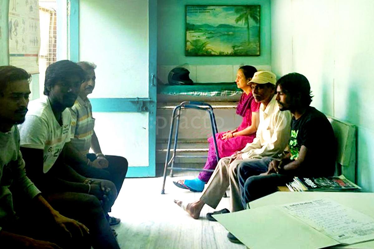Waiting Area at Sarvoday Orthopaedic Centre New Palasia Indore