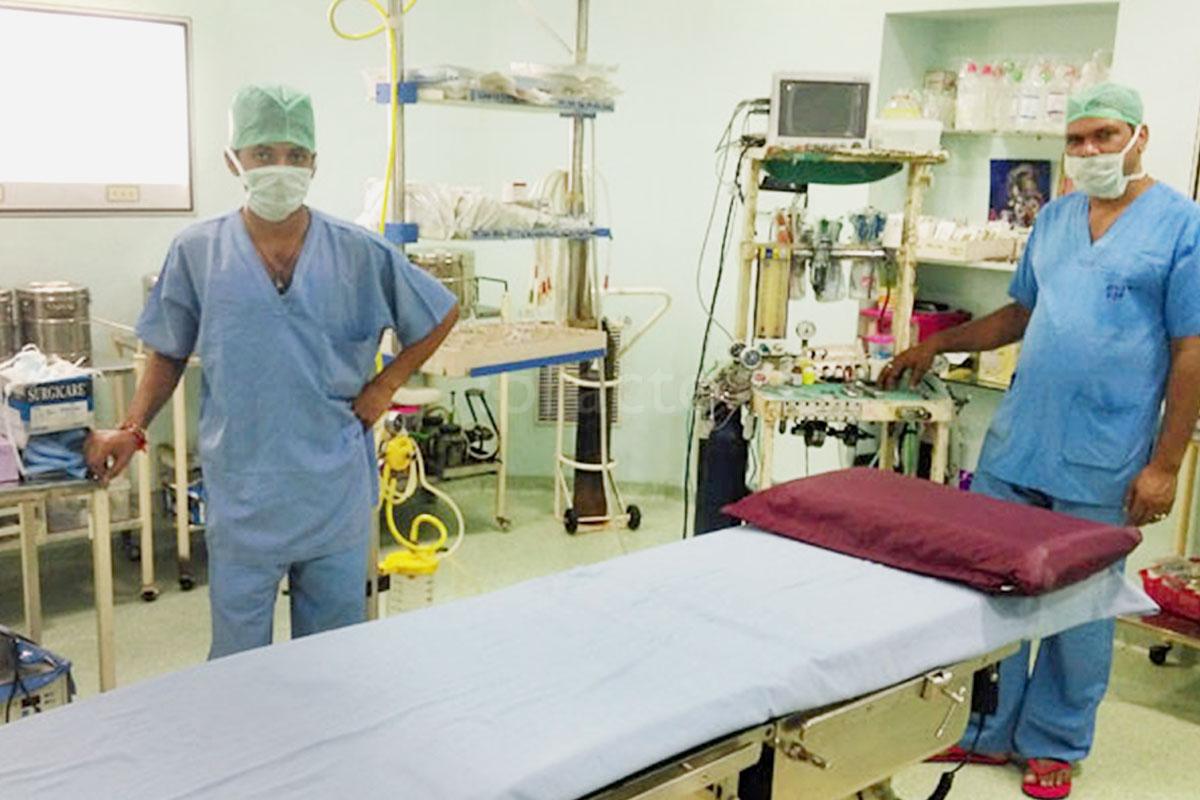 Operation Theatre at Satya Bhama Hospital Nangloi Delhi