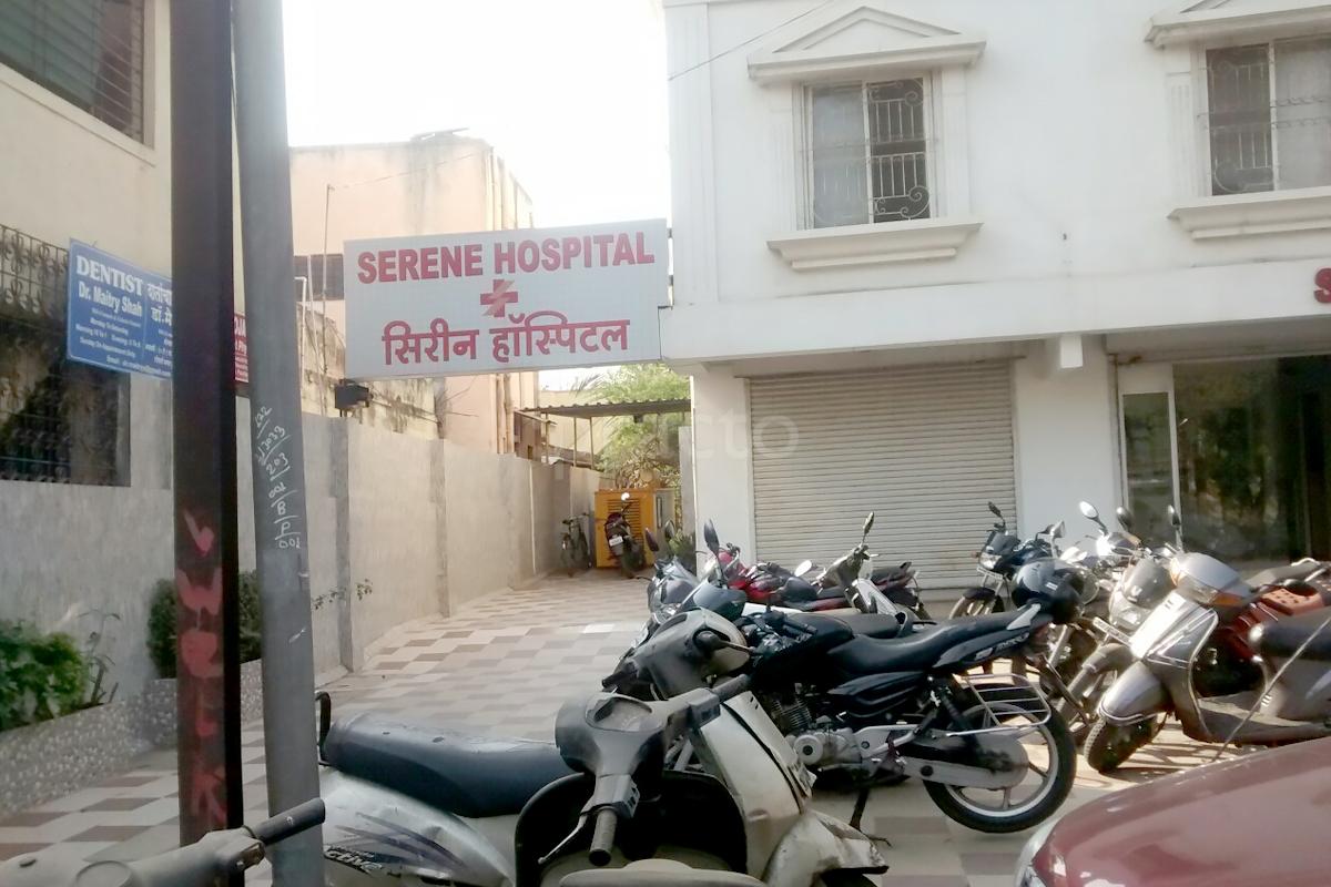 Entrance at Serene Hospital Vishrantwadi Pune