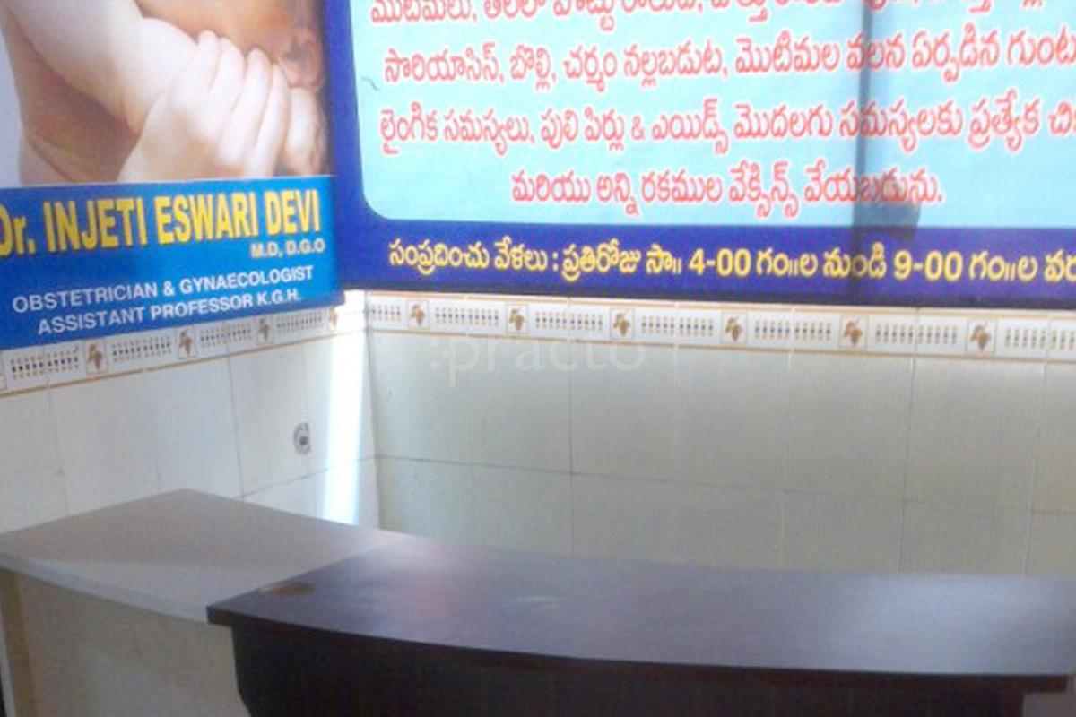 Reception at Dr Ajay Kumar's Clinic Maharani Peta Visakhapatnam