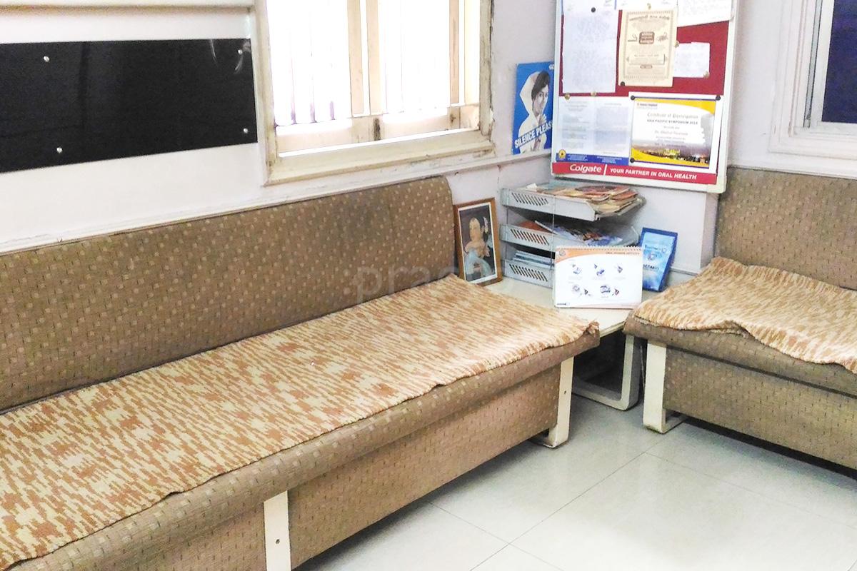 Waiting Area at Shailsuta Dental Clinic Ambawadi Ahmedabad