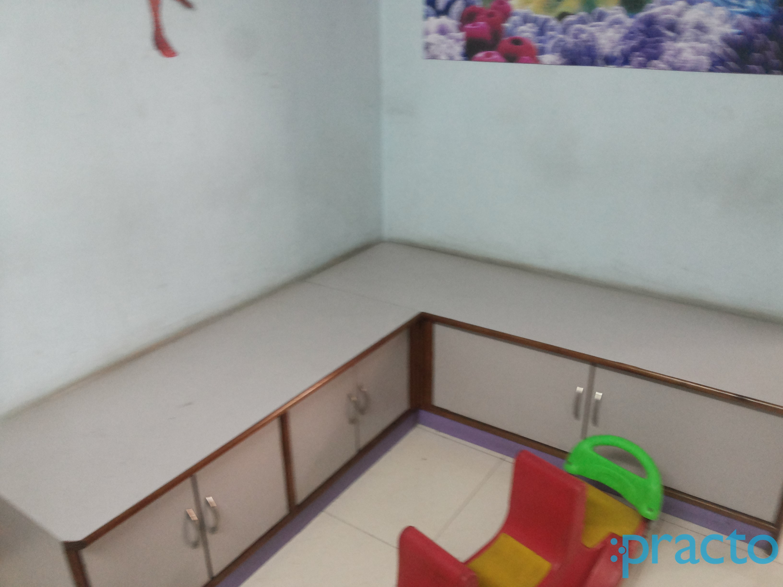 Waiting Area at Shakambhari Bal Clinic Chandan Nagar Pune