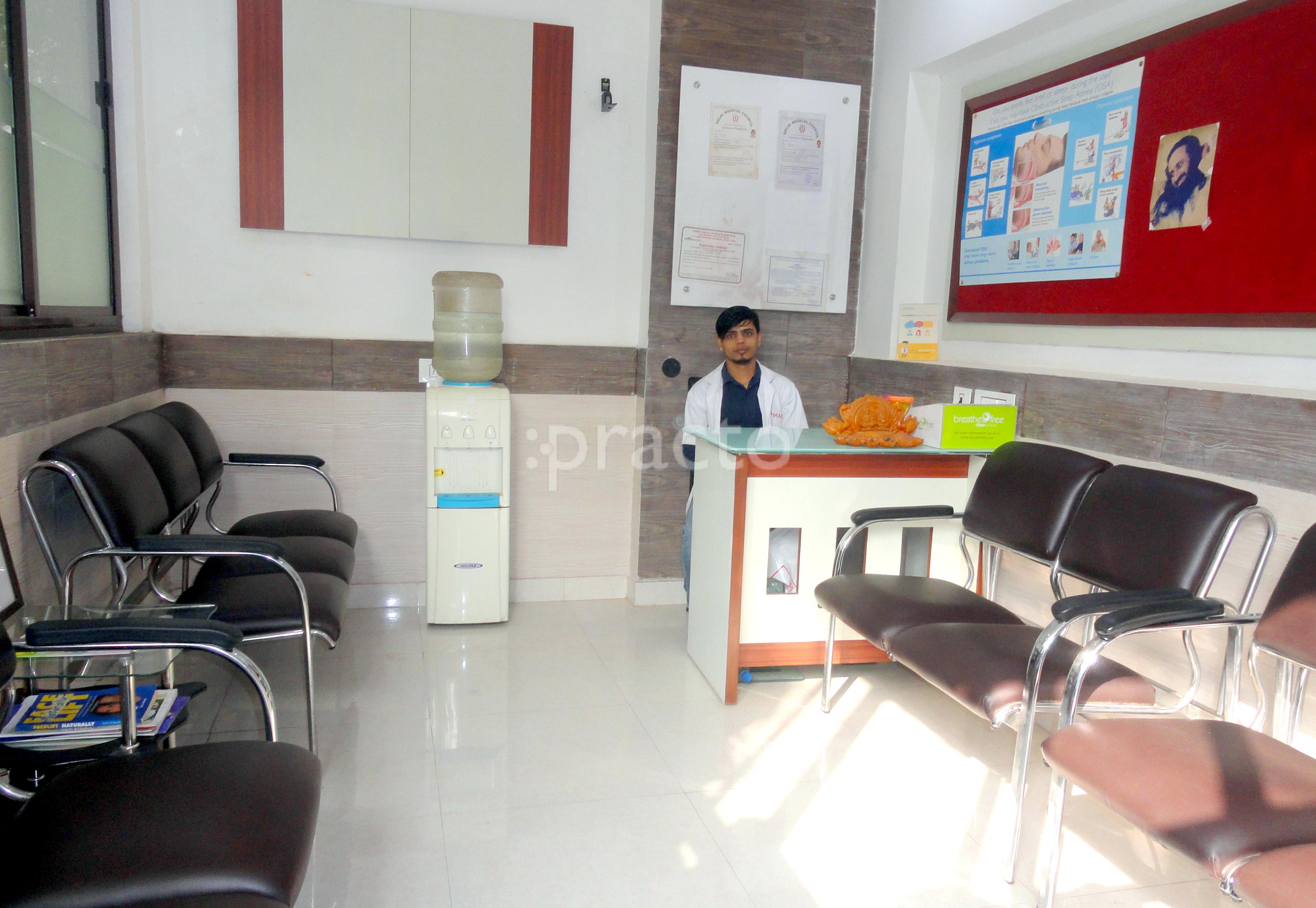 Waiting Area at Shantam Chest and Sleep Disorders Centre Paschim Vihar Delhi