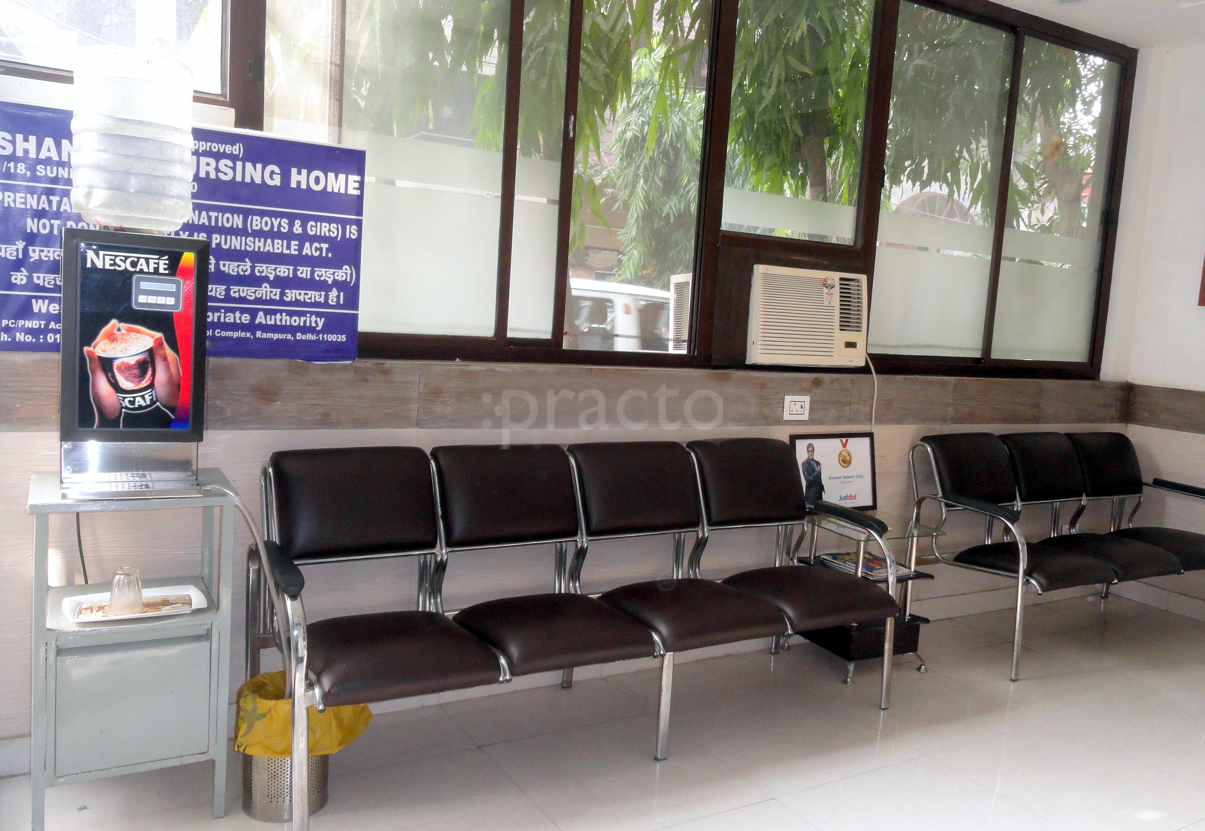 Waiting Area at Shantam Chest and Sleep Disorders Centre Paschim Vihar Delhi