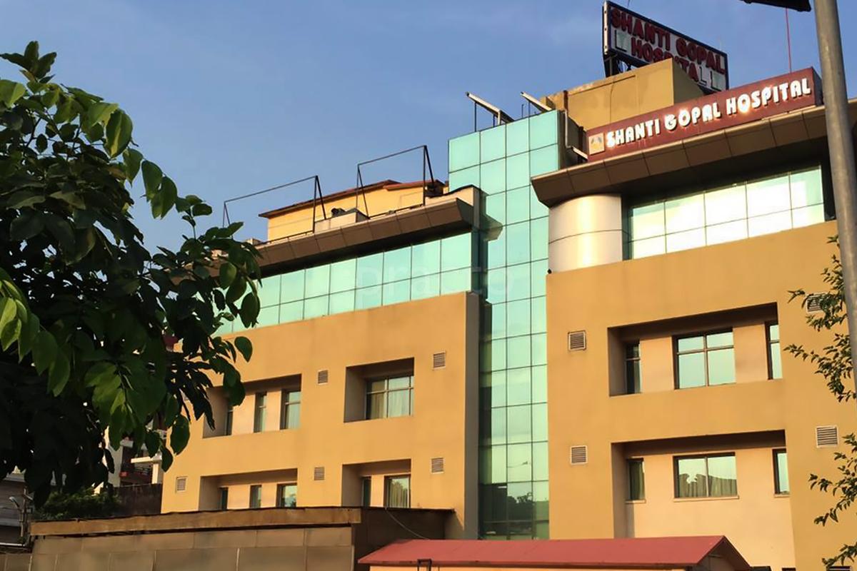 Entrance at Shanti Gopal Hospital Indirapuram Ghaziabad