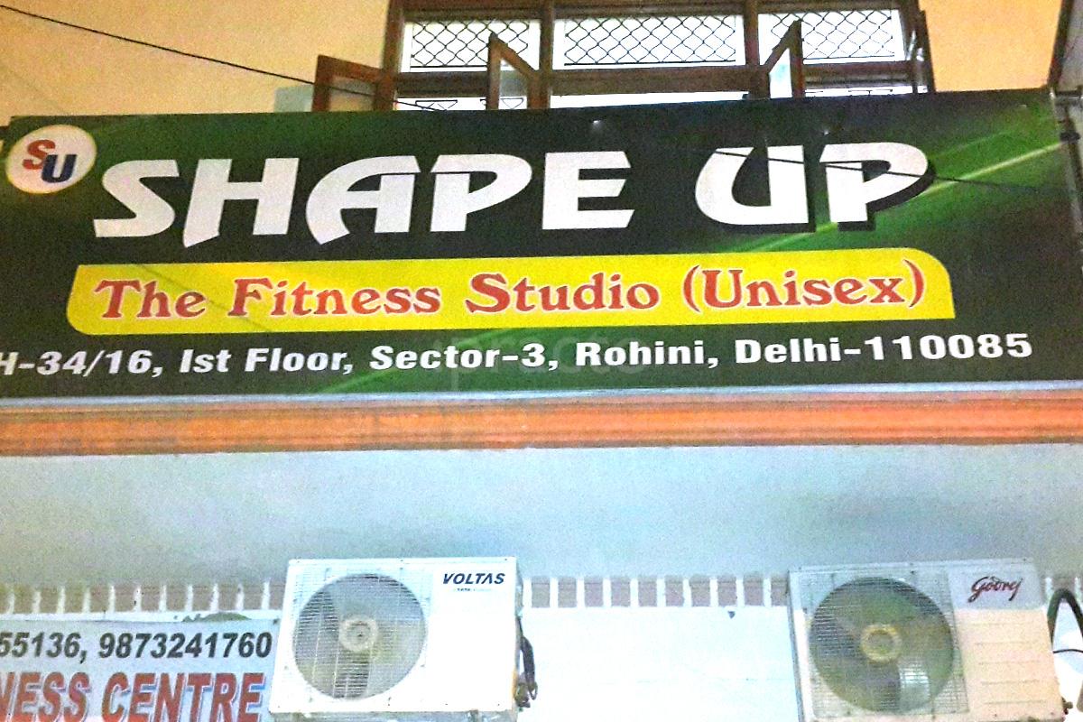 Entrance at Shape Up Rohini Delhi