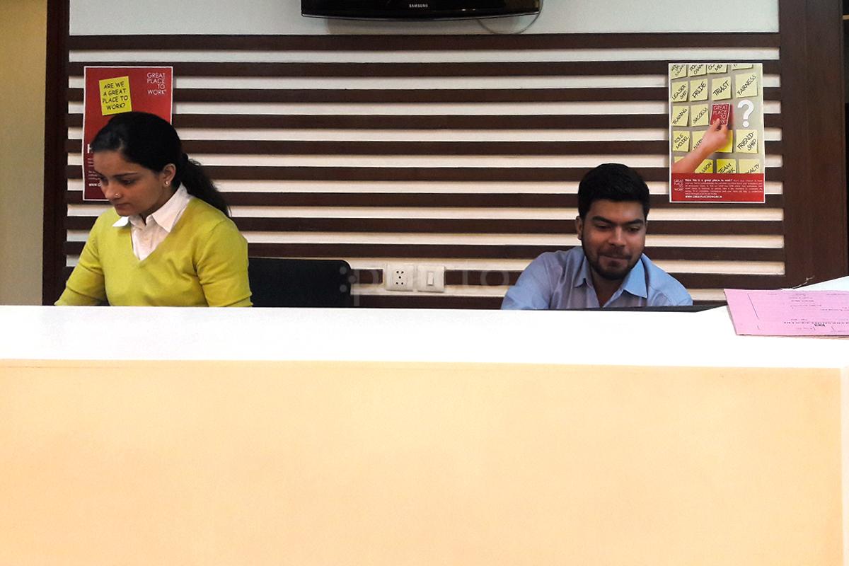 Reception at Sharp Sight Centre RK Puram Delhi