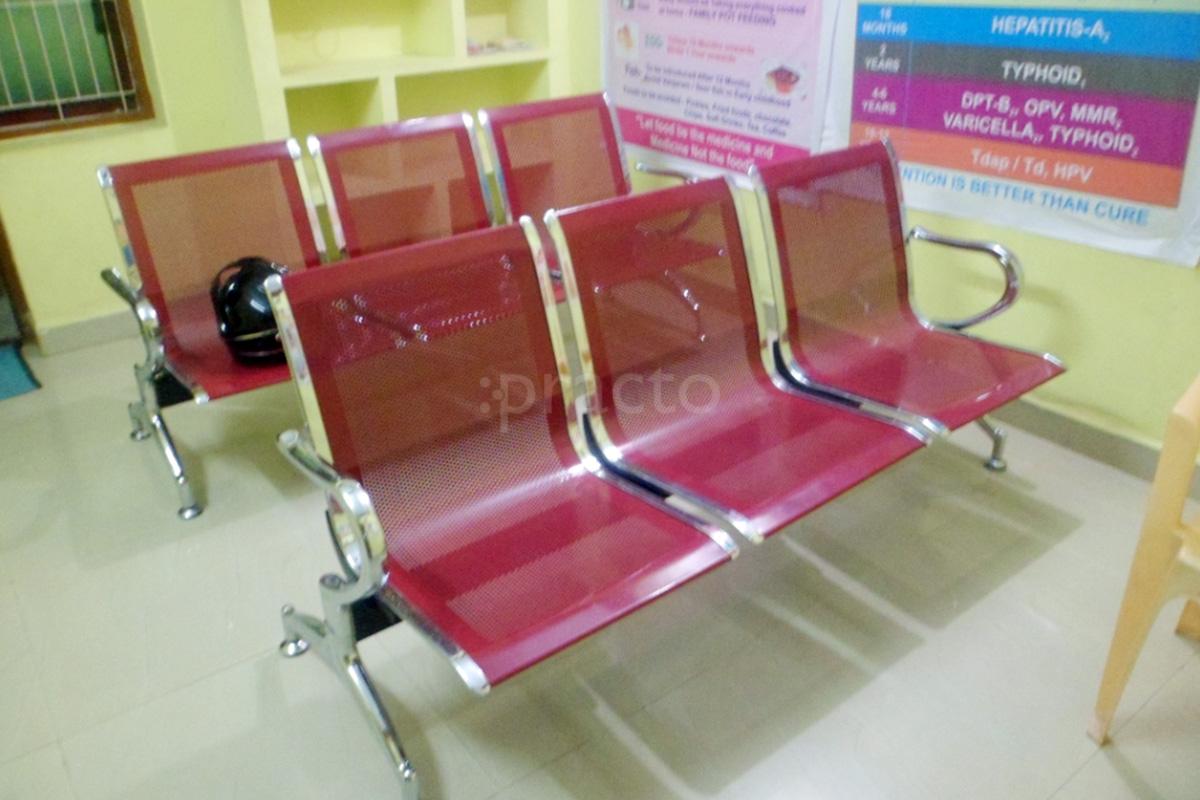 Waiting Area at Sheelaa Clinic Child & Diabetic Centre Porur Chennai