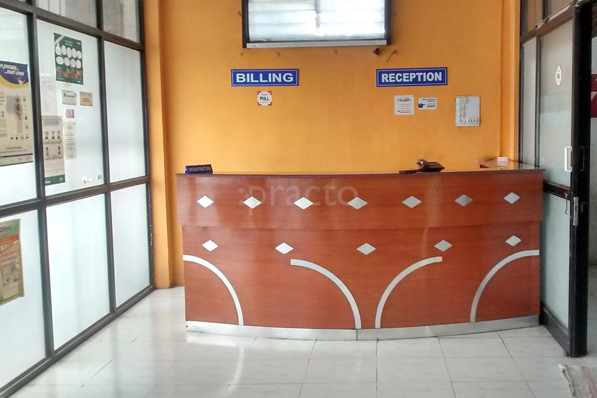 Reception Area at Shekar's ENT Hospital Karkhana Hyderabad