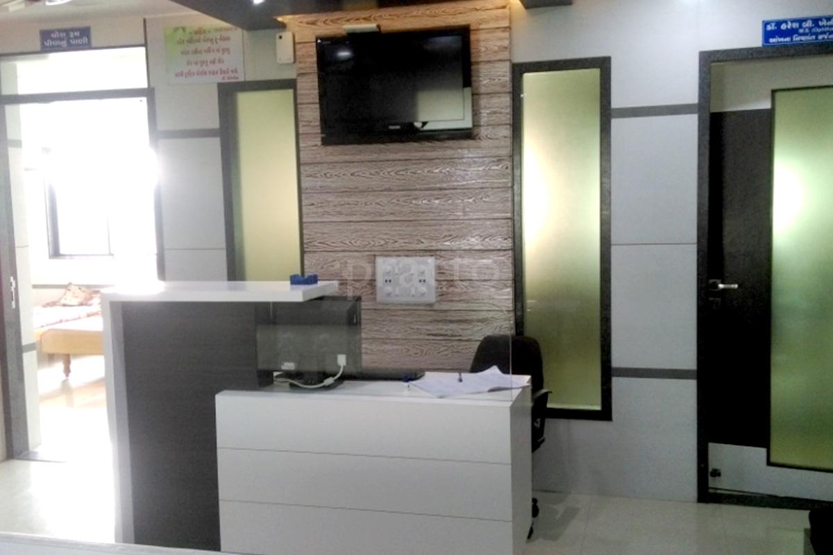 Reception at Shree Nandan Eye Hospital Varachha Road Surat