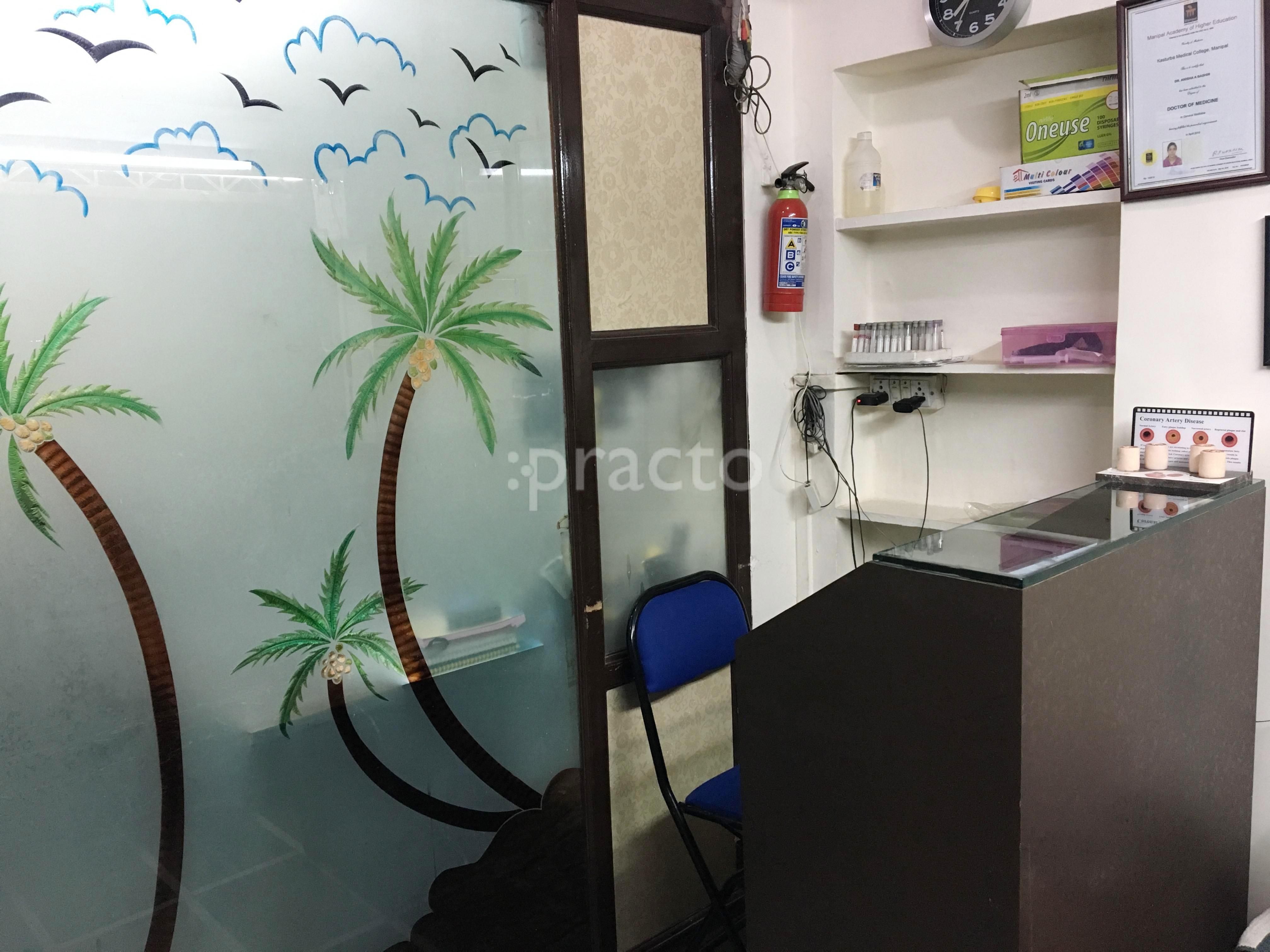 Reception at Dr Rajpals Maternity Hospital Nerul Node-II Navi Mumbai