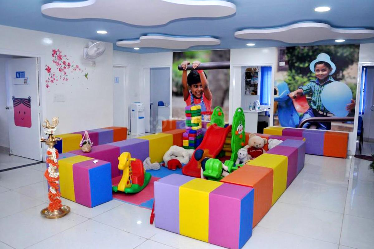 Waiting Area at Shishuka Children's Specialty Hospital HRBR Layout Bangalore