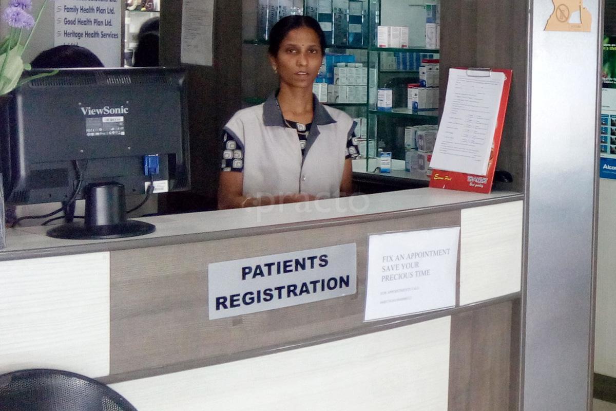 Reception at Shivas Eye Care Hospital Anna Nagar Chennai