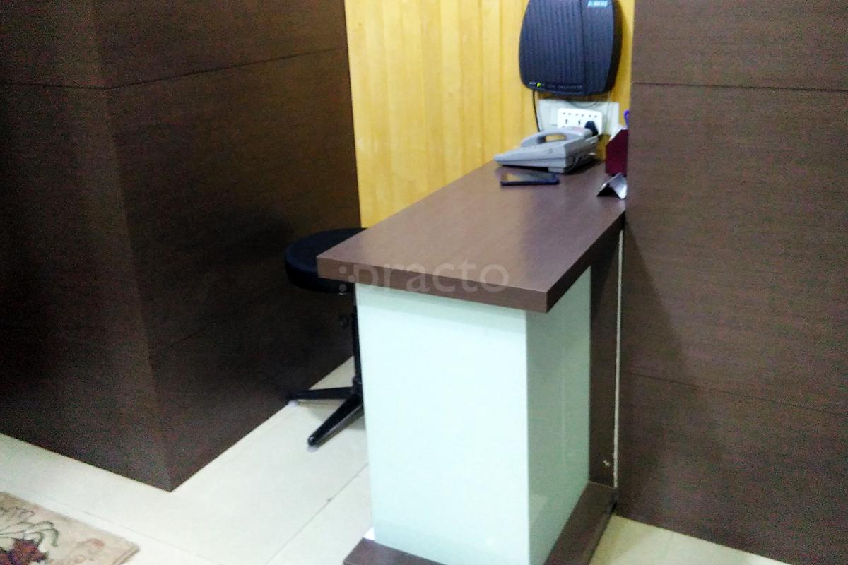 Reception at Shree Maa Krupa Clinic Rajkot Manahar Plot Rajkot