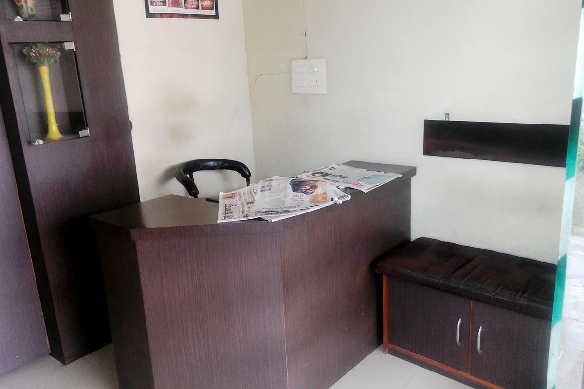 Reception at Shree Multispeciality Dental Clinic Indora Nagpur