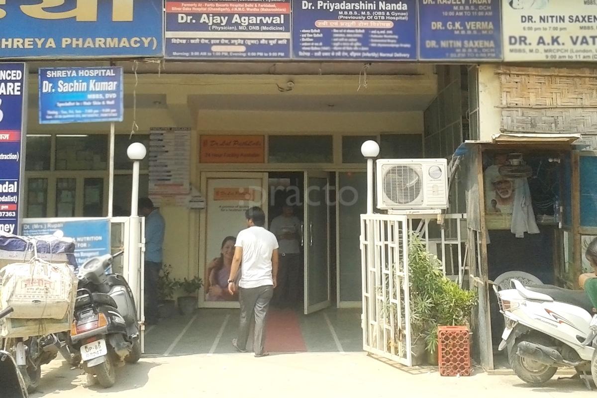 Entrance at Shreya Hospital Sahibabad Ghaziabad