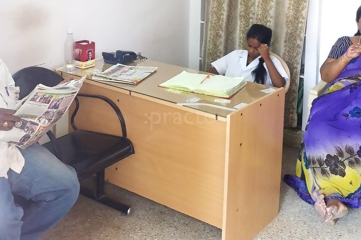 Reception at Shreya Orthopaedic & Physiotherapy Centre Kalyan Nagar Hyderabad