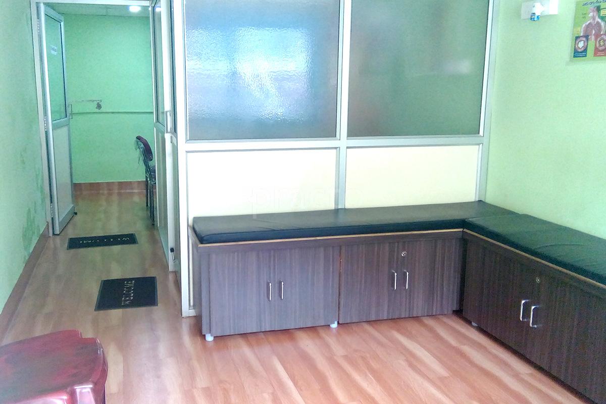 Waiting Area at Shri Chandana Poly Clinic Maharani Peta Visakhapatnam