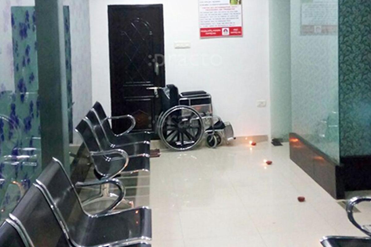 Waiting Area at Shri Clinics & Diagnostics Gachibowli Hyderabad