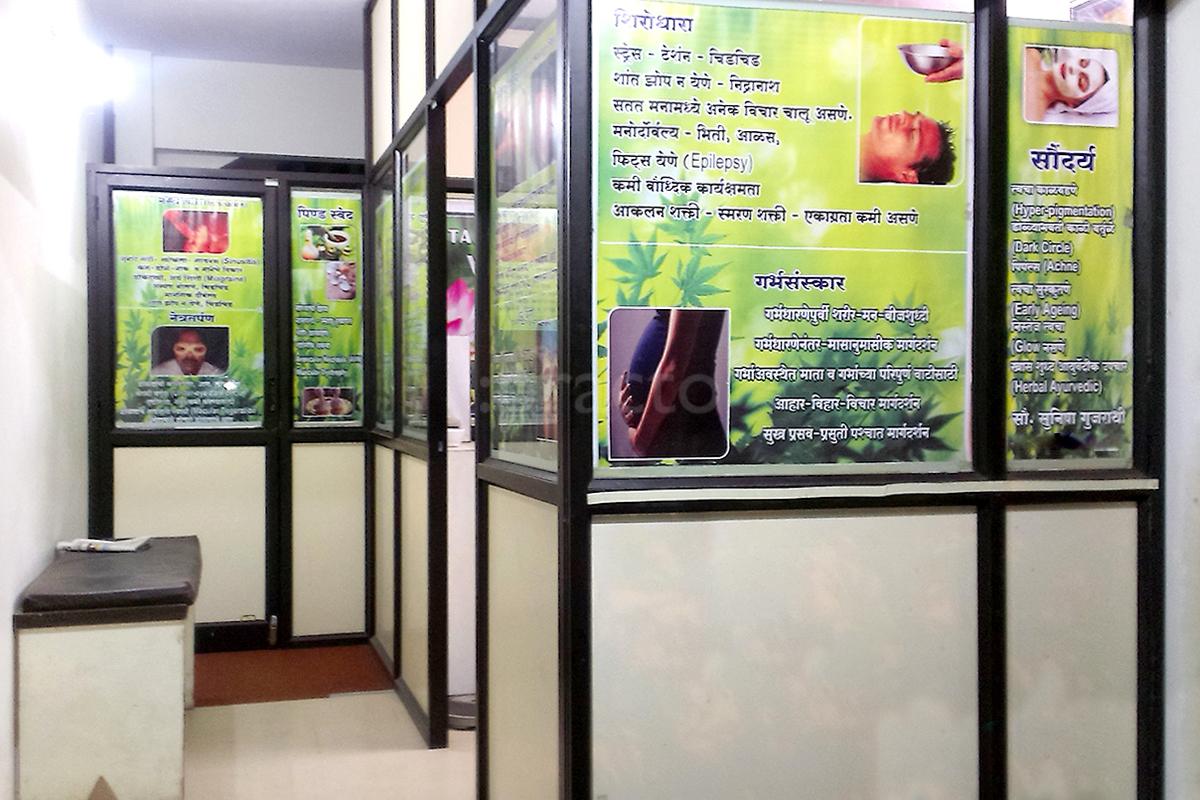 Waiting Area at Shri Sai Ayurved Panchakarma Clinic Govind Nagar Nashik