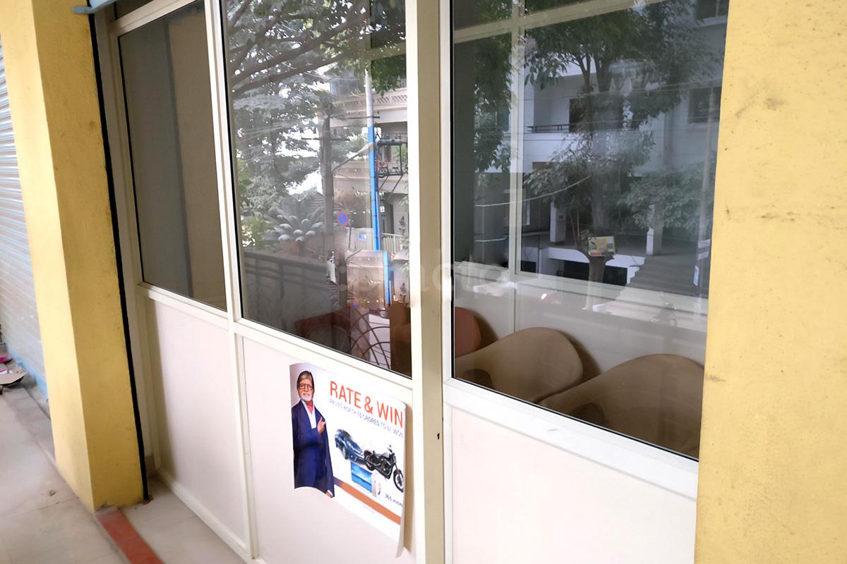 Entrance at Shri Samartha Homeopathy Clinic Kundalahalli Bangalore