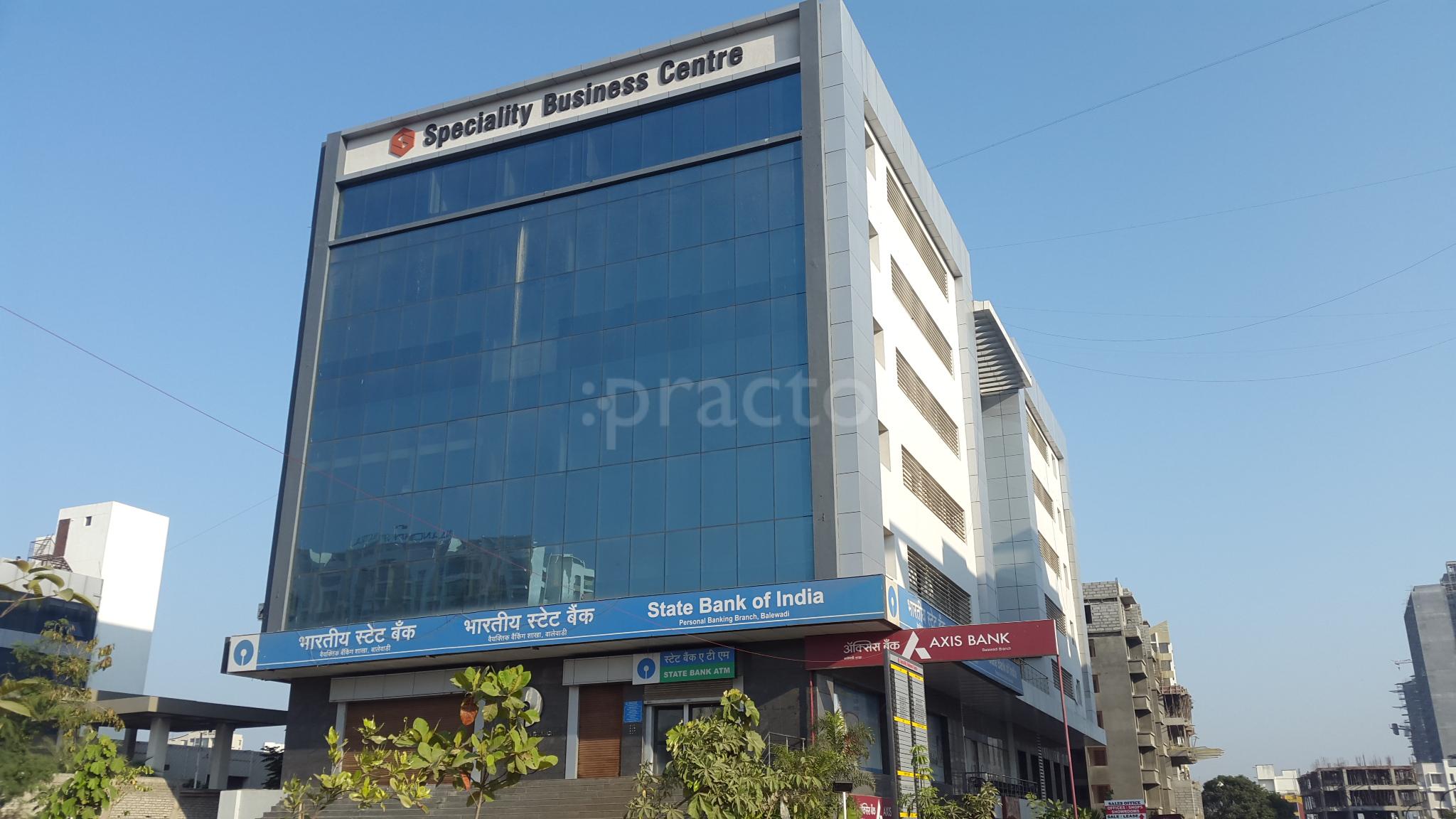 Entrance at Shripad Polyclinic Balewadi Pune