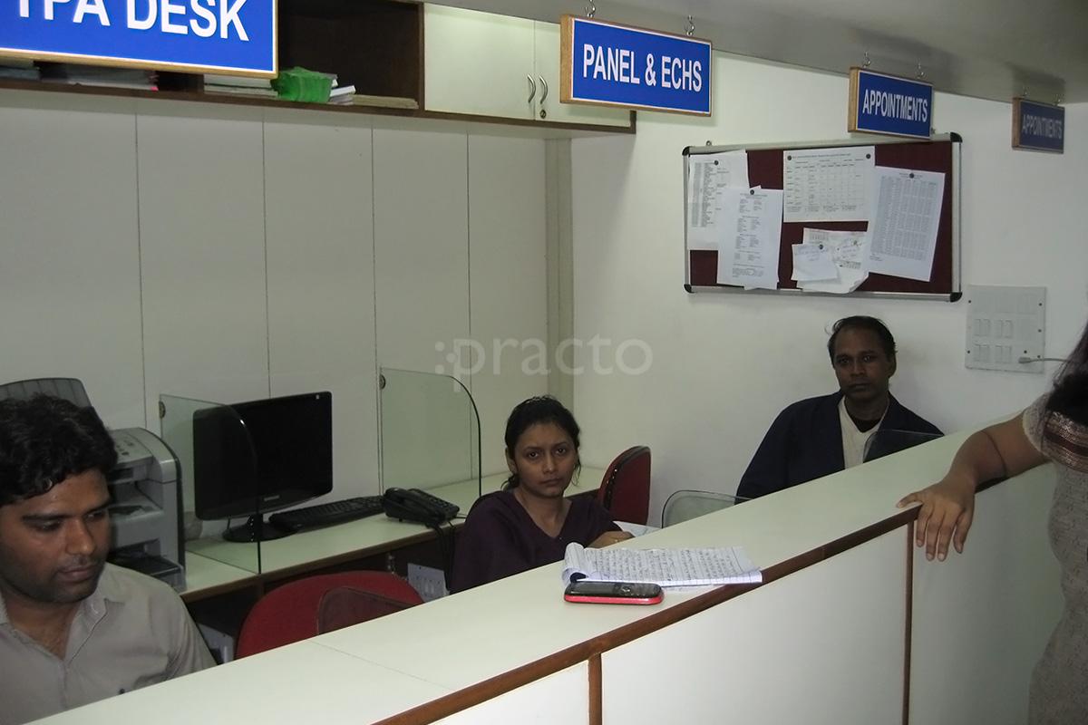 Reception at Shroff Eye Centre Connaught Place Delhi
