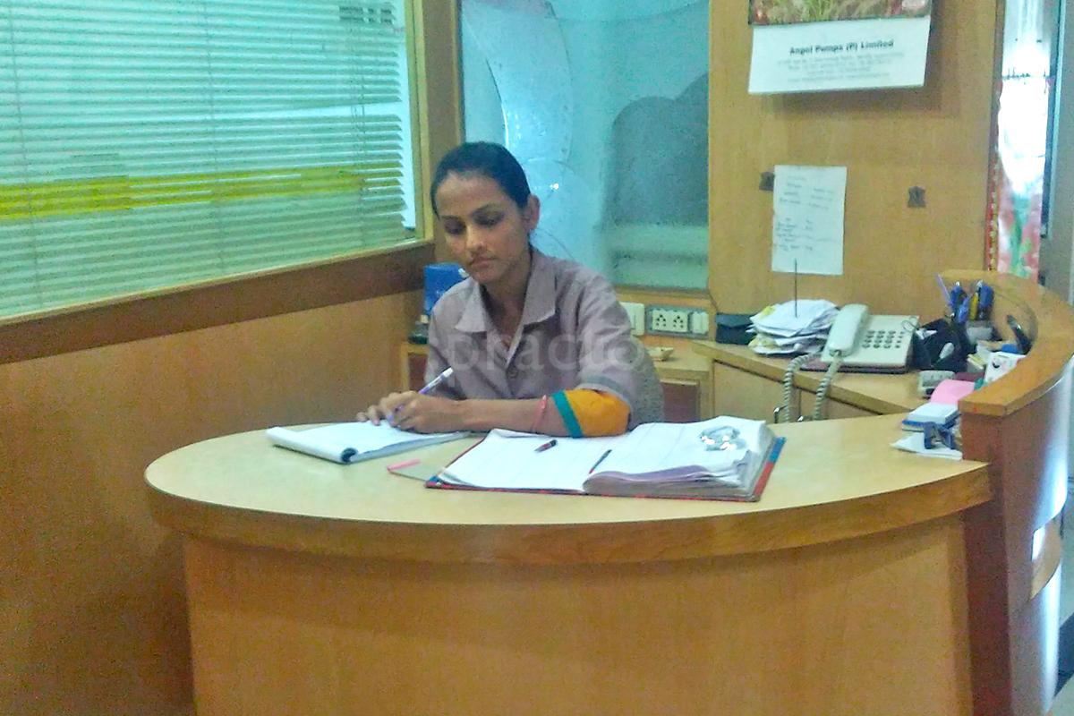 Reception at Shubham Dental Clinic Rajkot Manahar Plot Rajkot