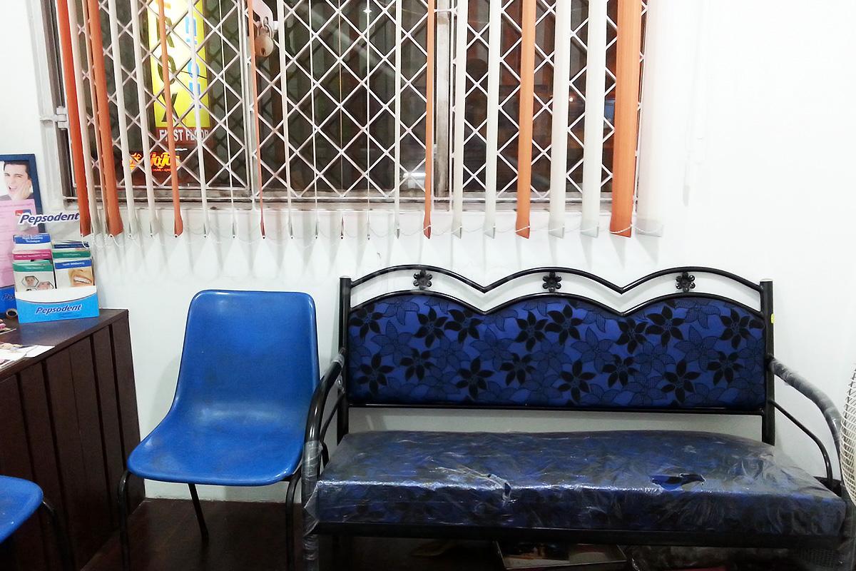 Waiting Area at SK Dental Clinic Anna Nagar East Chennai