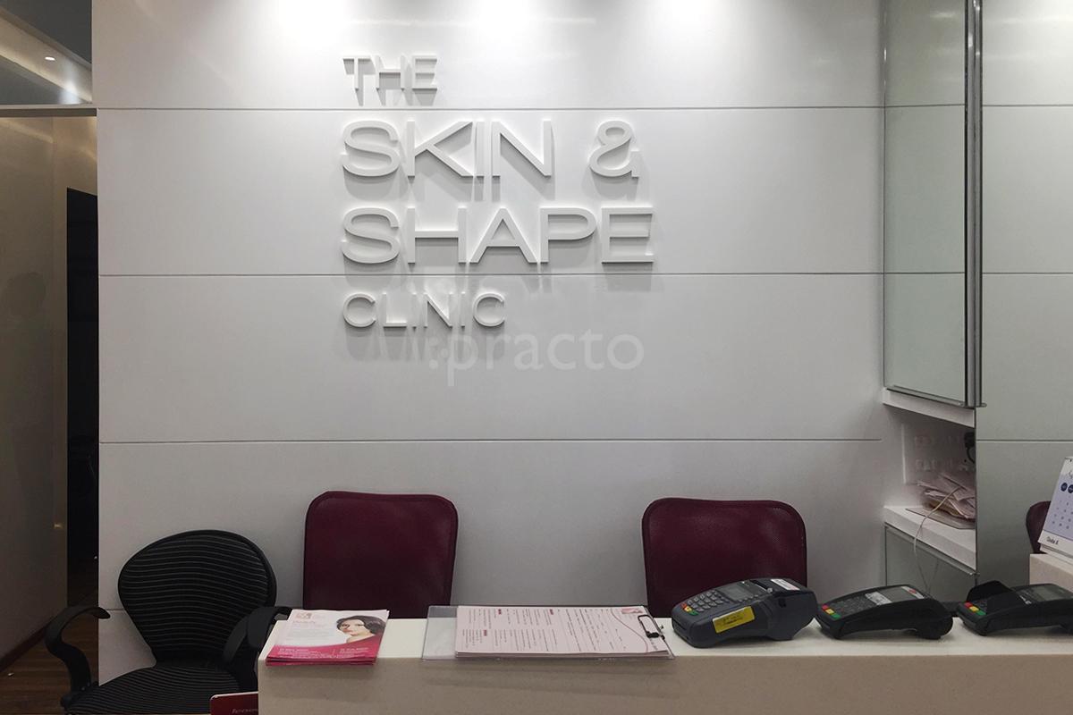 Reception at The Skin and Shape Clinic Andheri West Mumbai