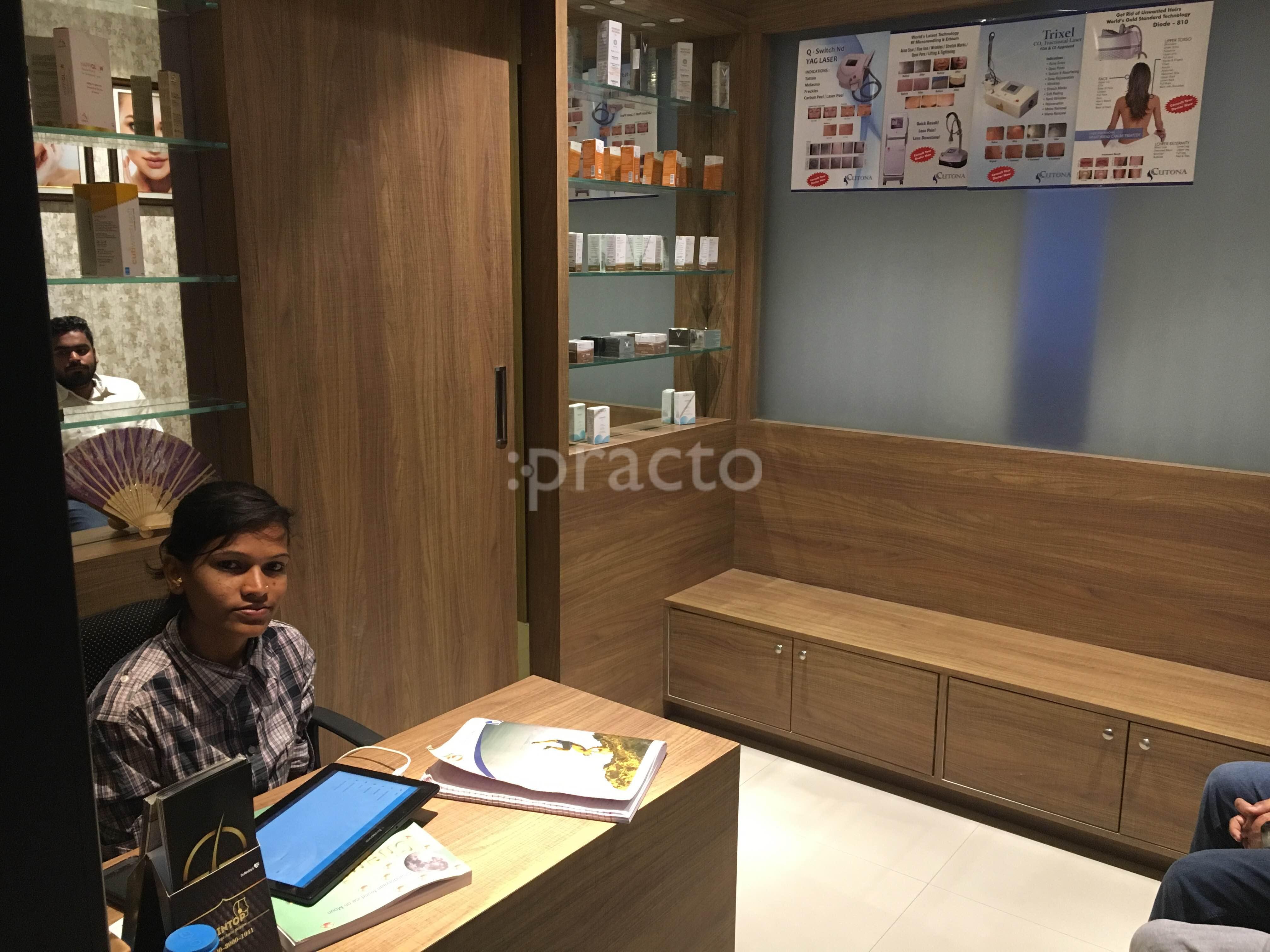 Waiting Area at Viva Luxe Aesthetic Clinic Pimple Saudagar Pune