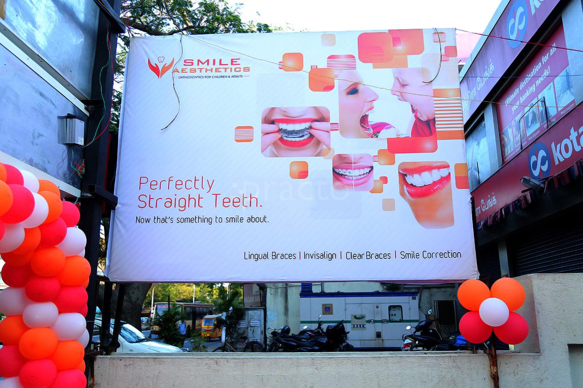 Entrance at Smile Aesthetics Anna Nagar Chennai