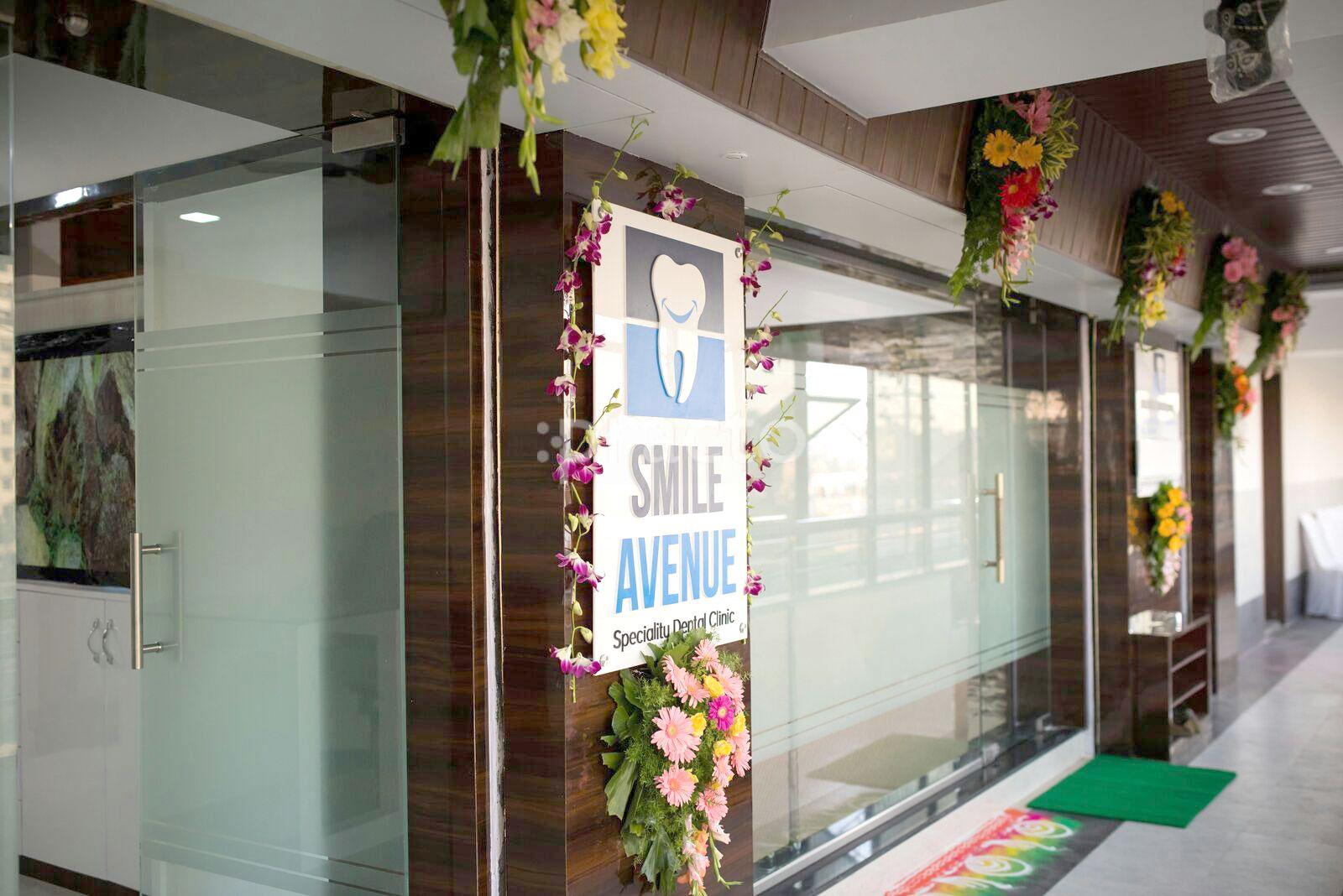 Entrance at Smile Avenue Speciality Dental Clinic Pimple Saudagar Pune