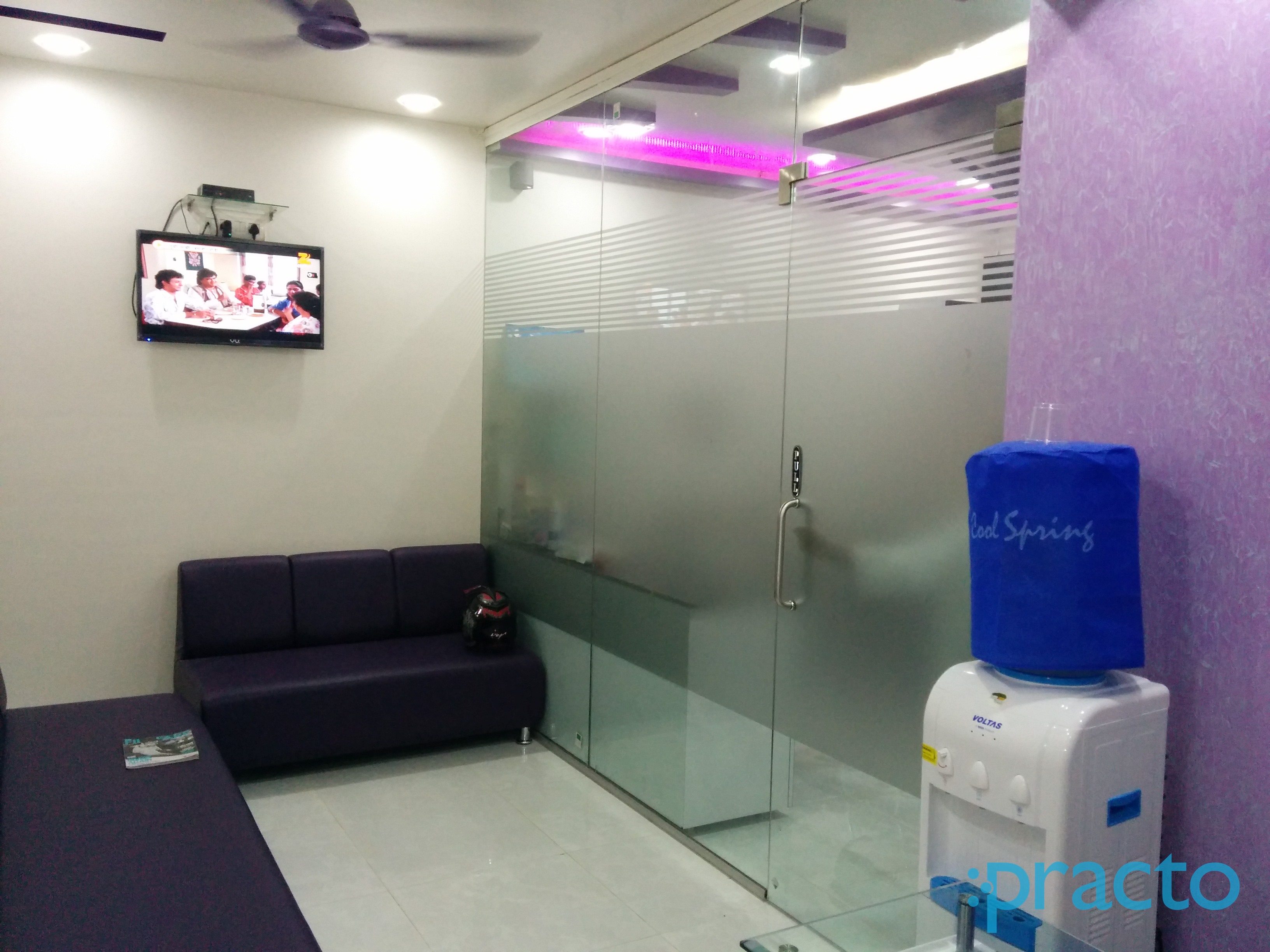 Waiting Area at Smile Dental Clinic Pimple Saudagar Pune