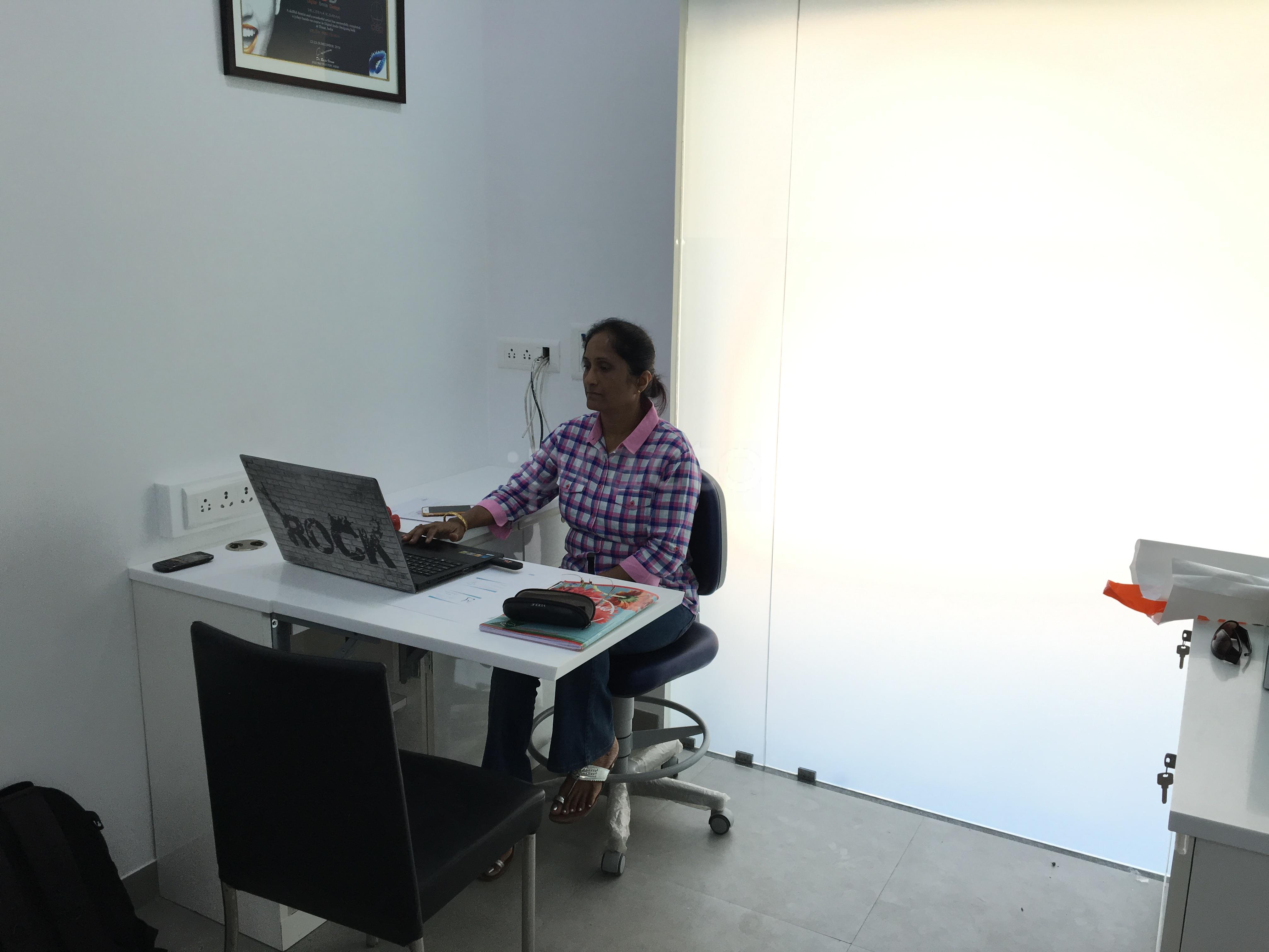 Reception at Smile Design Studio Kandivali West Mumbai
