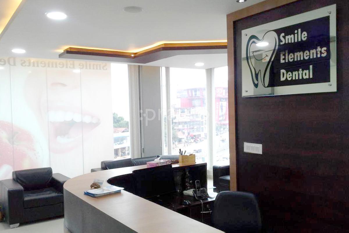 Reception at Smile Elements Dental Bellandur Bangalore
