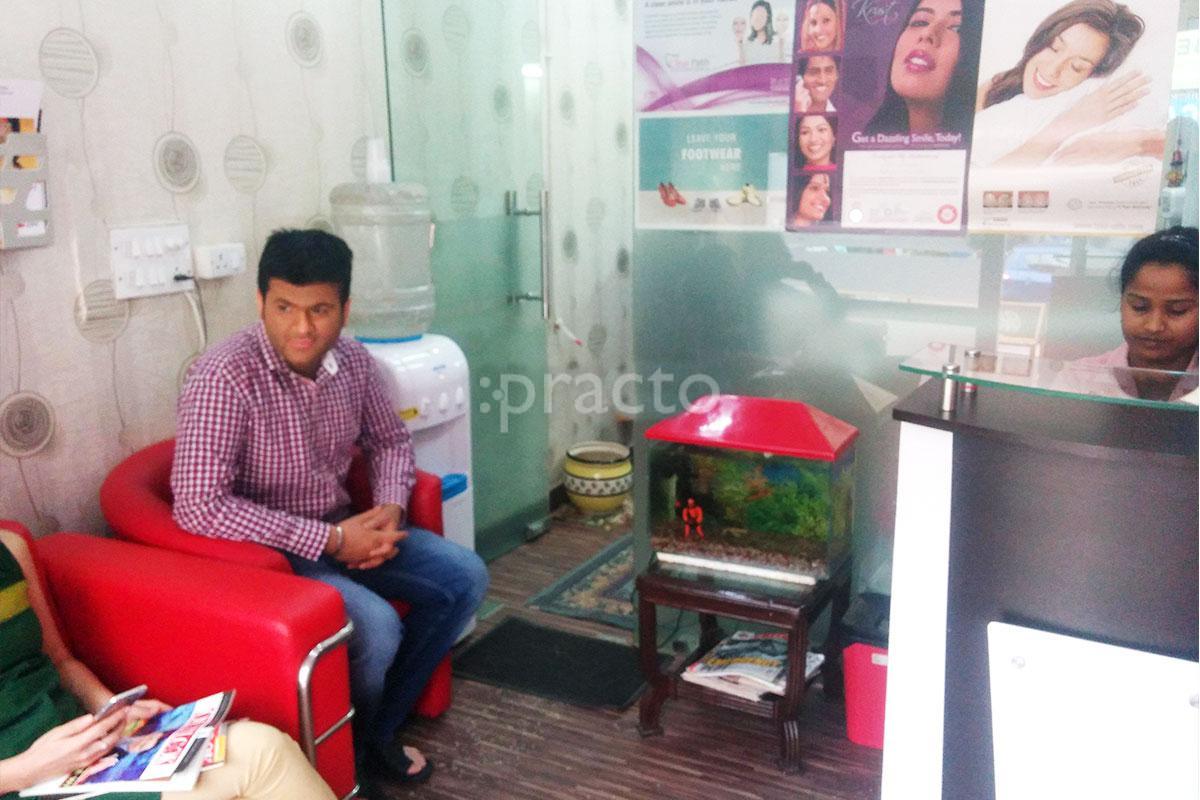 Waiting Area at Smile On Dental Clinic Kalkaji Delhi