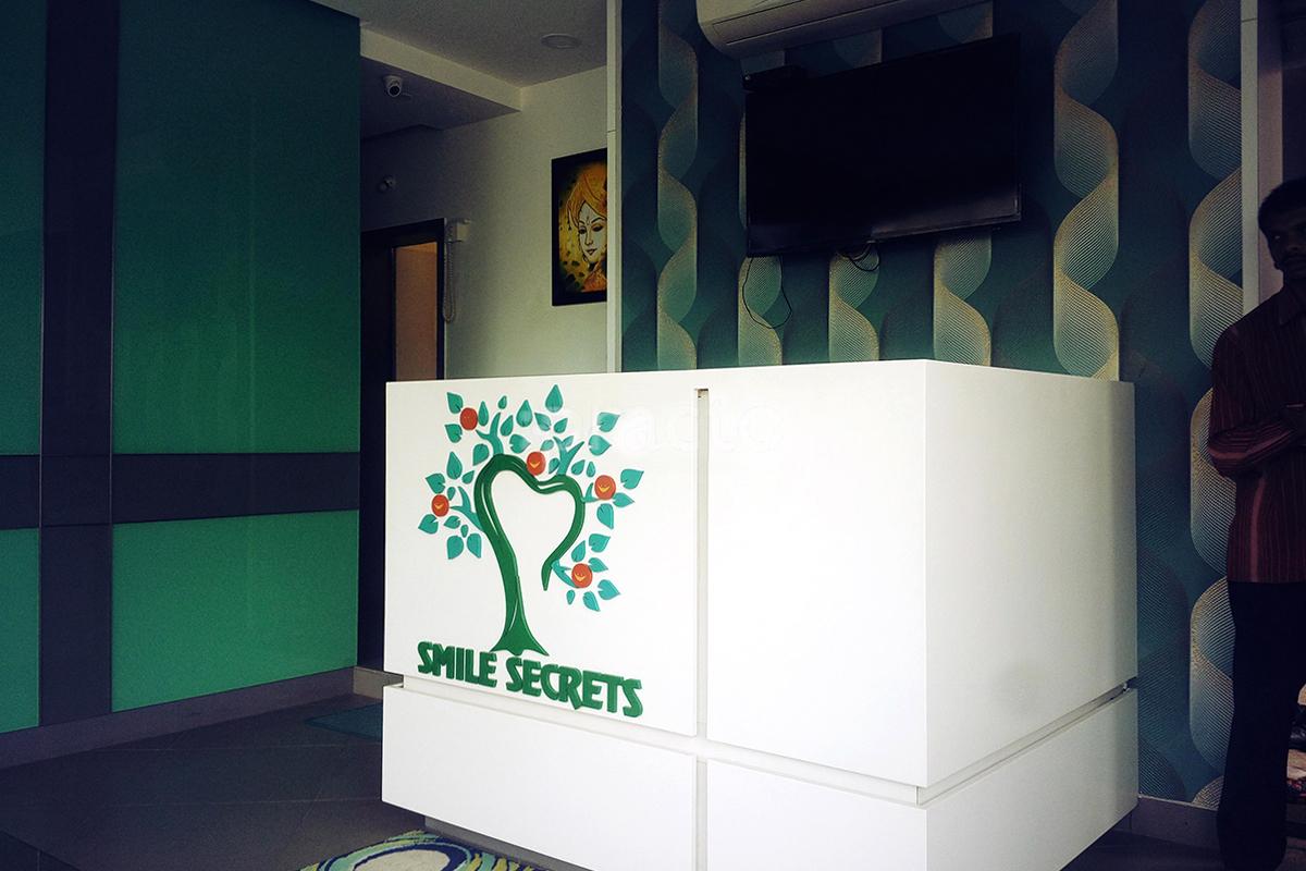 Reception at Smile Secrets JP Nagar Bangalore