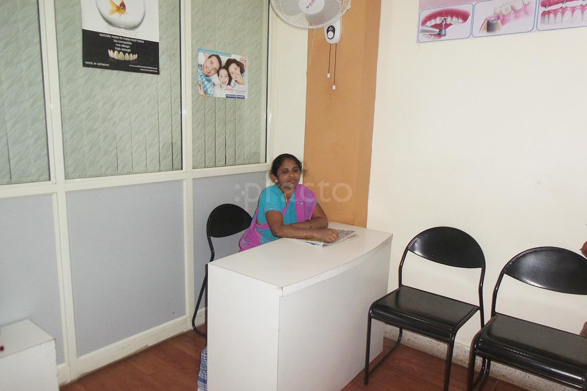 Waiting Area at SmileDent Dental Clinic Gandhinagar Hyderabad