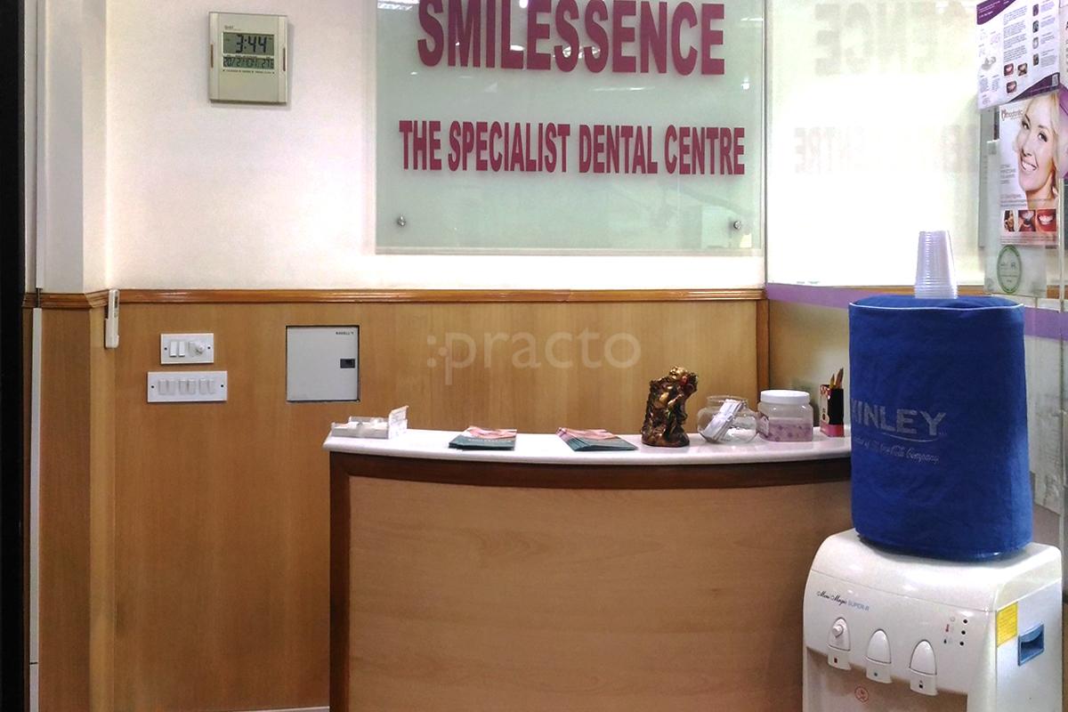 Reception at Smilessence - The Specialist Dental Centre Palam Vihar Gurgaon