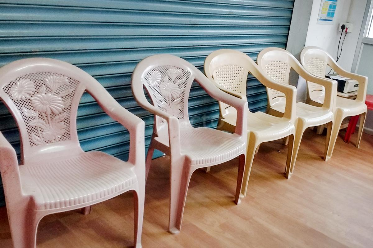 Waiting Area at Smitha Clinic Jayanagar Mysore