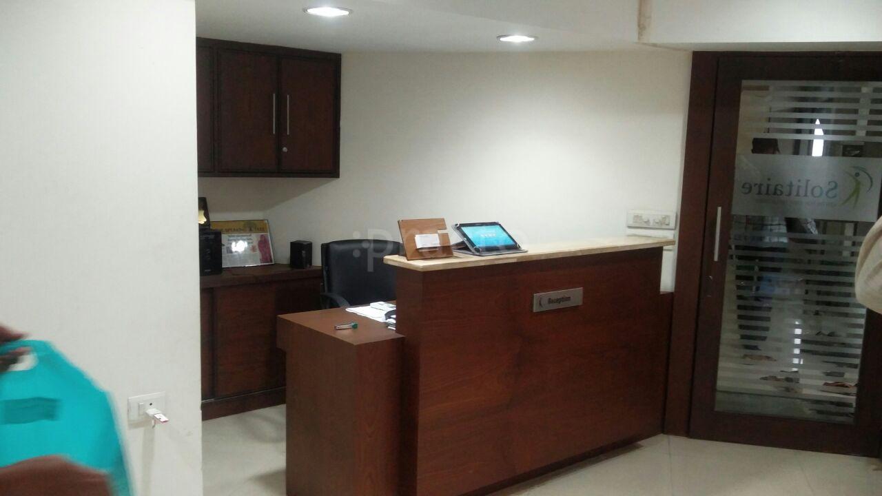 Reception at Solitaire Centre for Joint Replacement Navrangpura Ahmedabad