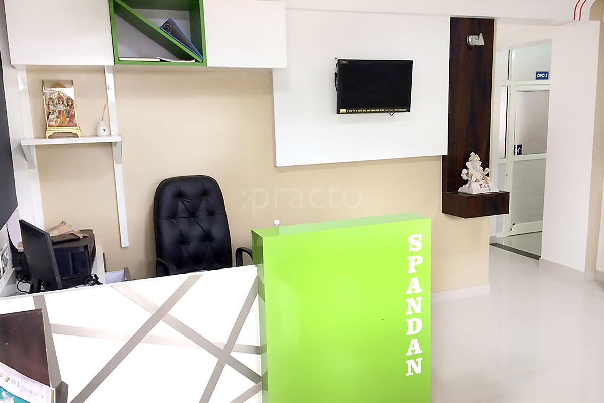 Reception at Spandan Speciality Clinic Sinhagad Road Pune