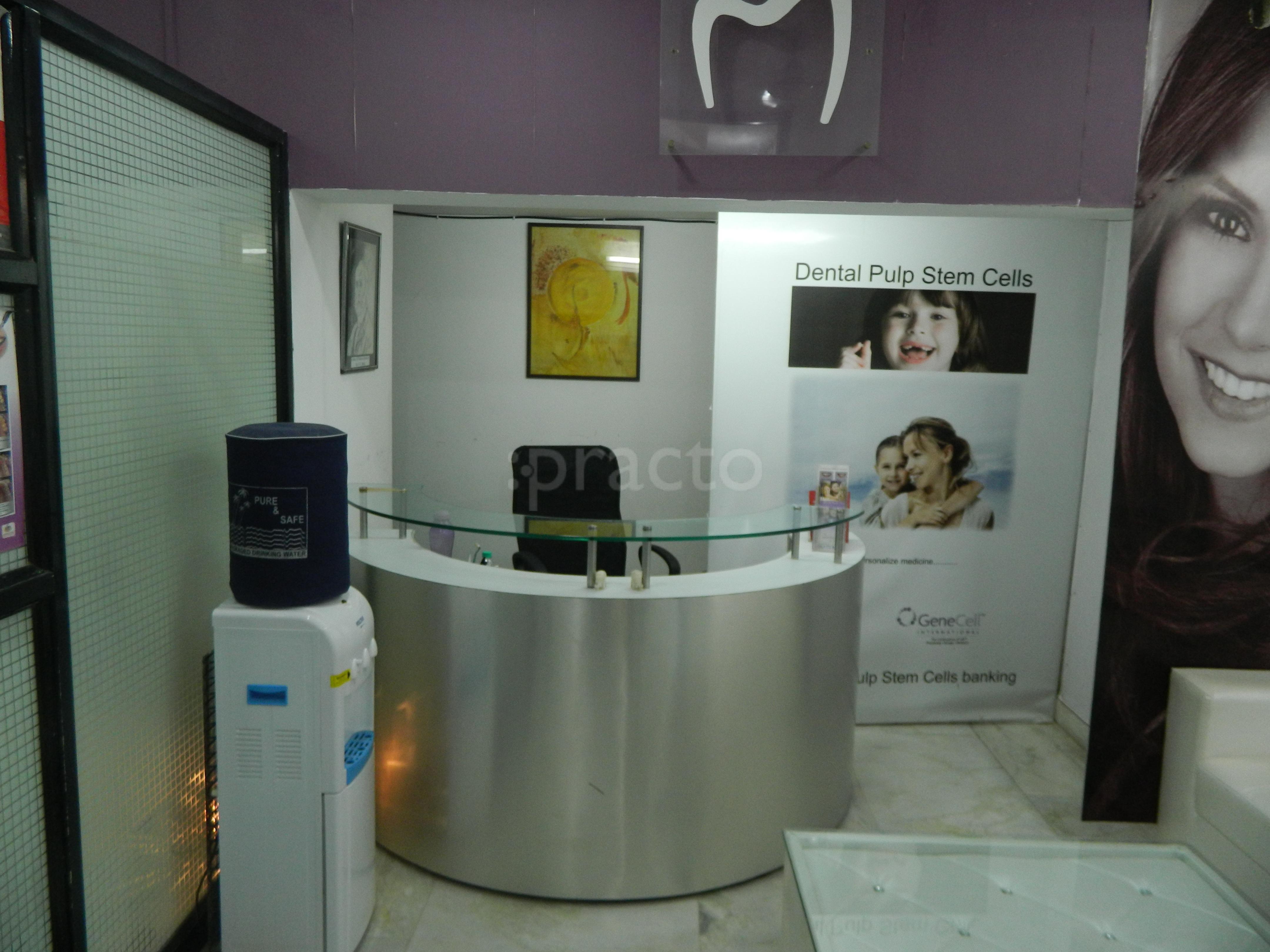 Reception at Prashant'S Sparkle Dental Clinic Gurgaon Sector 28 Gurgaon