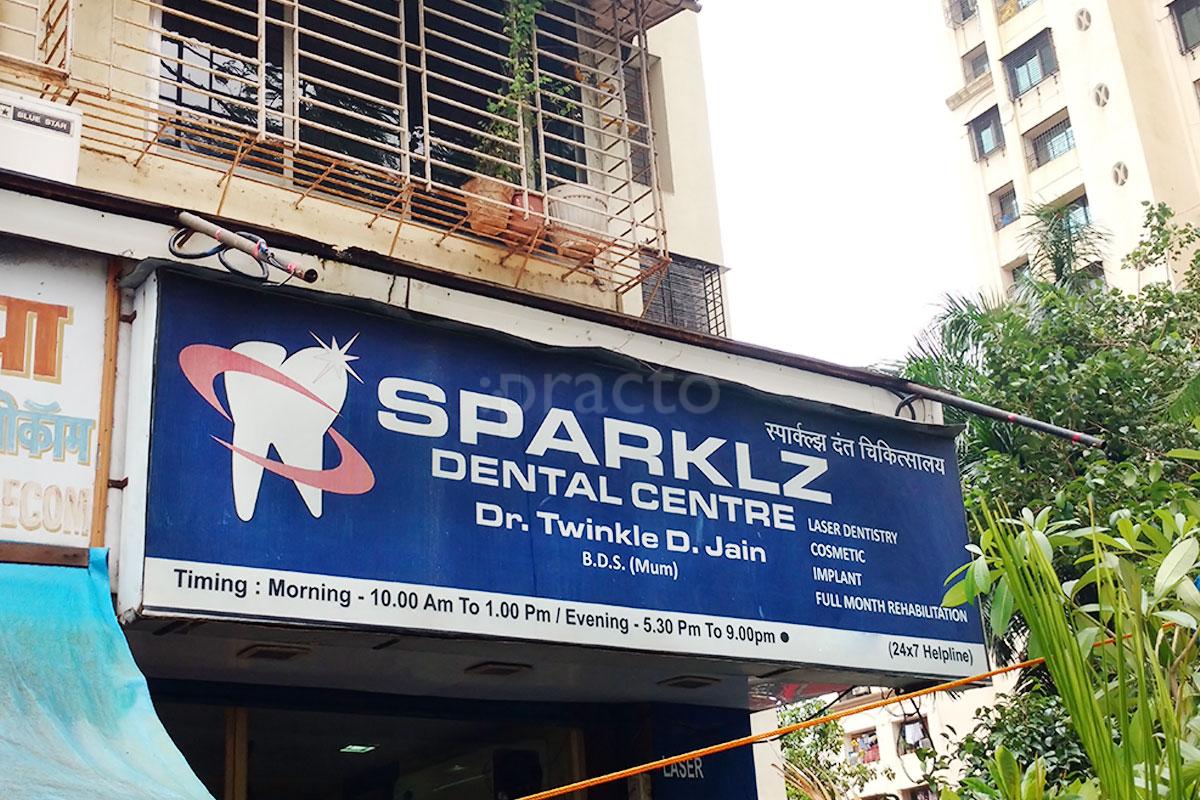 Entrance at Sparklz Dental Centre Malad West Mumbai